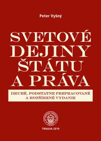 SVETOVÉ DEJINY ŠTÁTU A PRÁVA SAV /2. podstatne prepracované a rozšírené vydanie